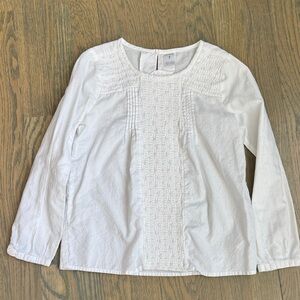 Carter's White Long Sleeve Blouse